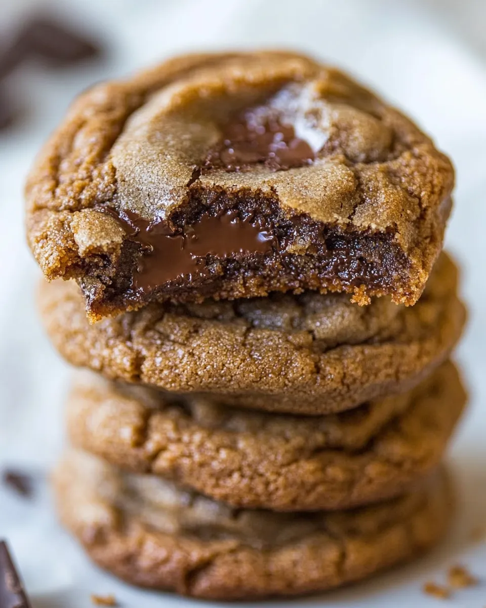 Easy Nutella Peanut Butter Chocolate Chunk Cookies recipe photo