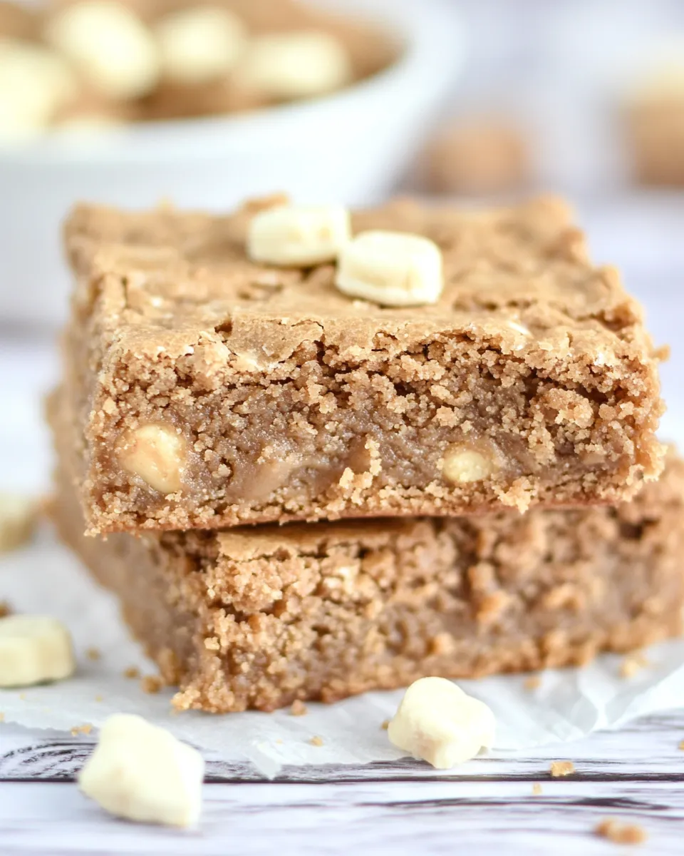 Delicious Nutter Butter Butterscotch Blondies image