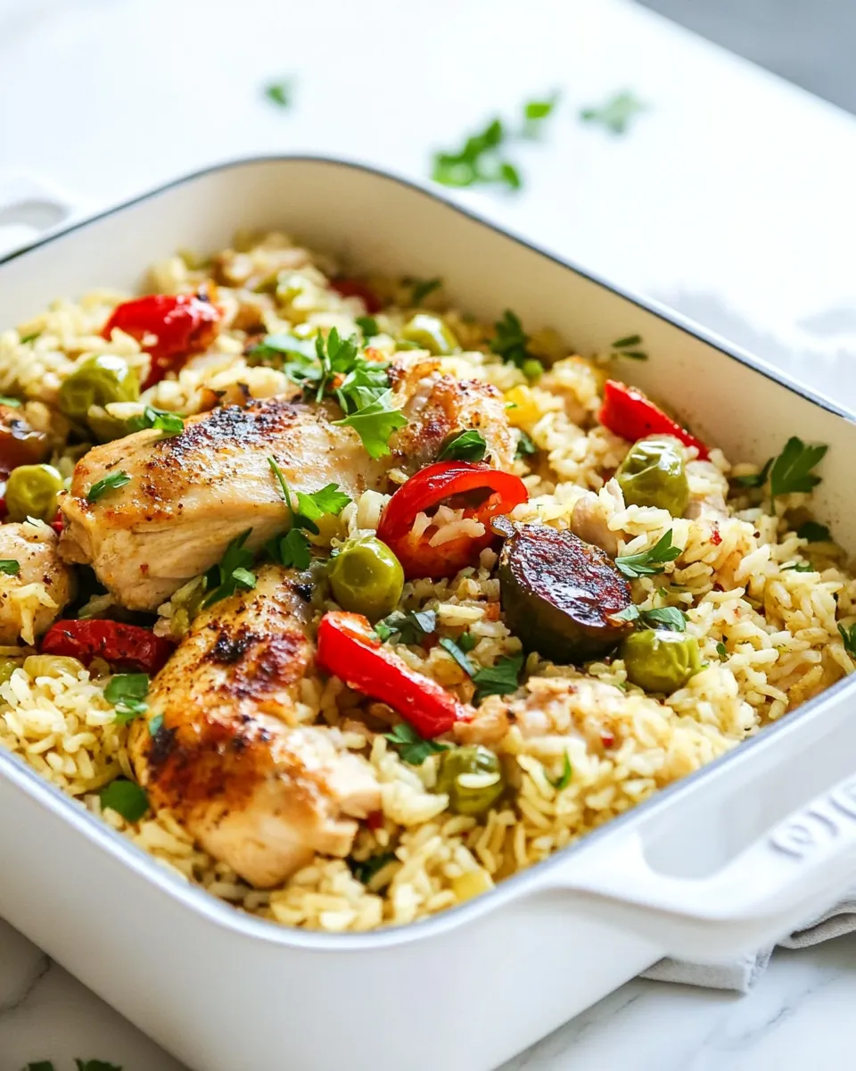 Classic One-Pot Cajun Chicken And Rice image