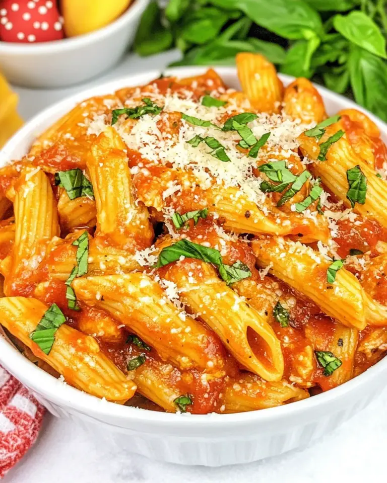 Easy One-Pot Chicken Parmesan Pasta photo