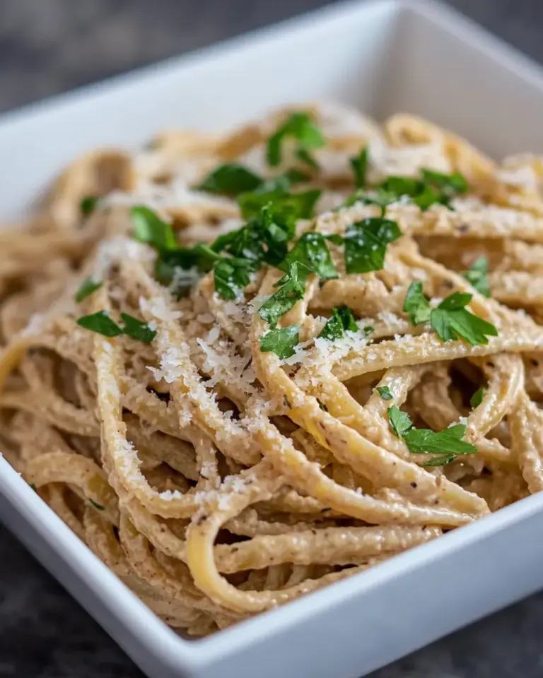 Easy One-Pot Garlic Parmesan Pasta photo