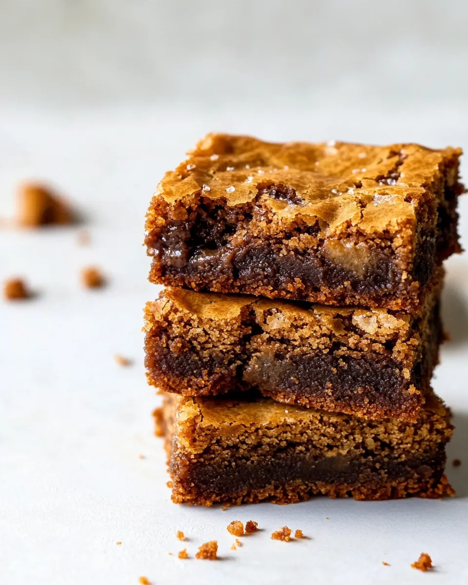 Homemade One Bowl Blondies recipe photo