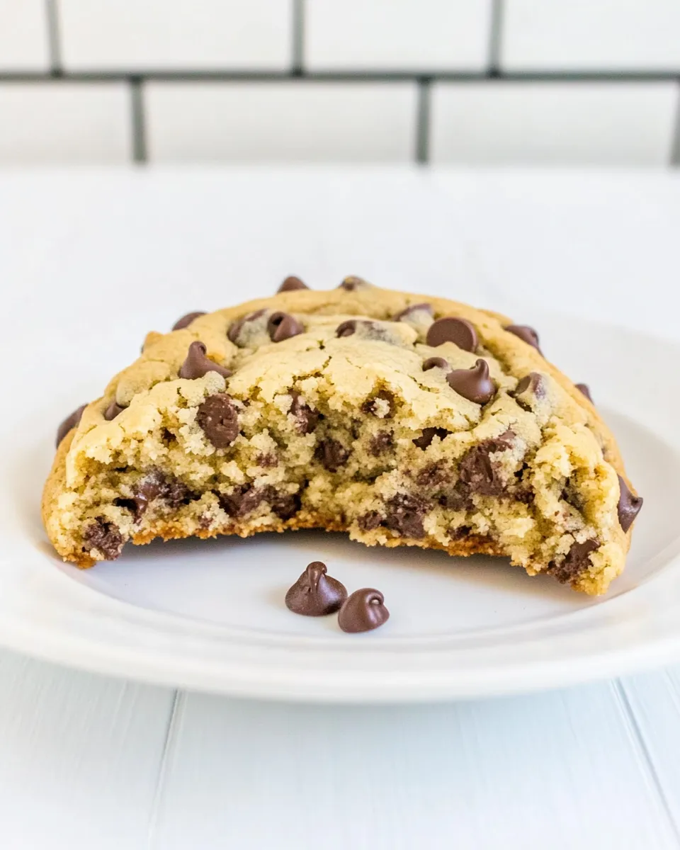 Homemade One Huge Gluten-Free Chocolate Chip Cookie photo