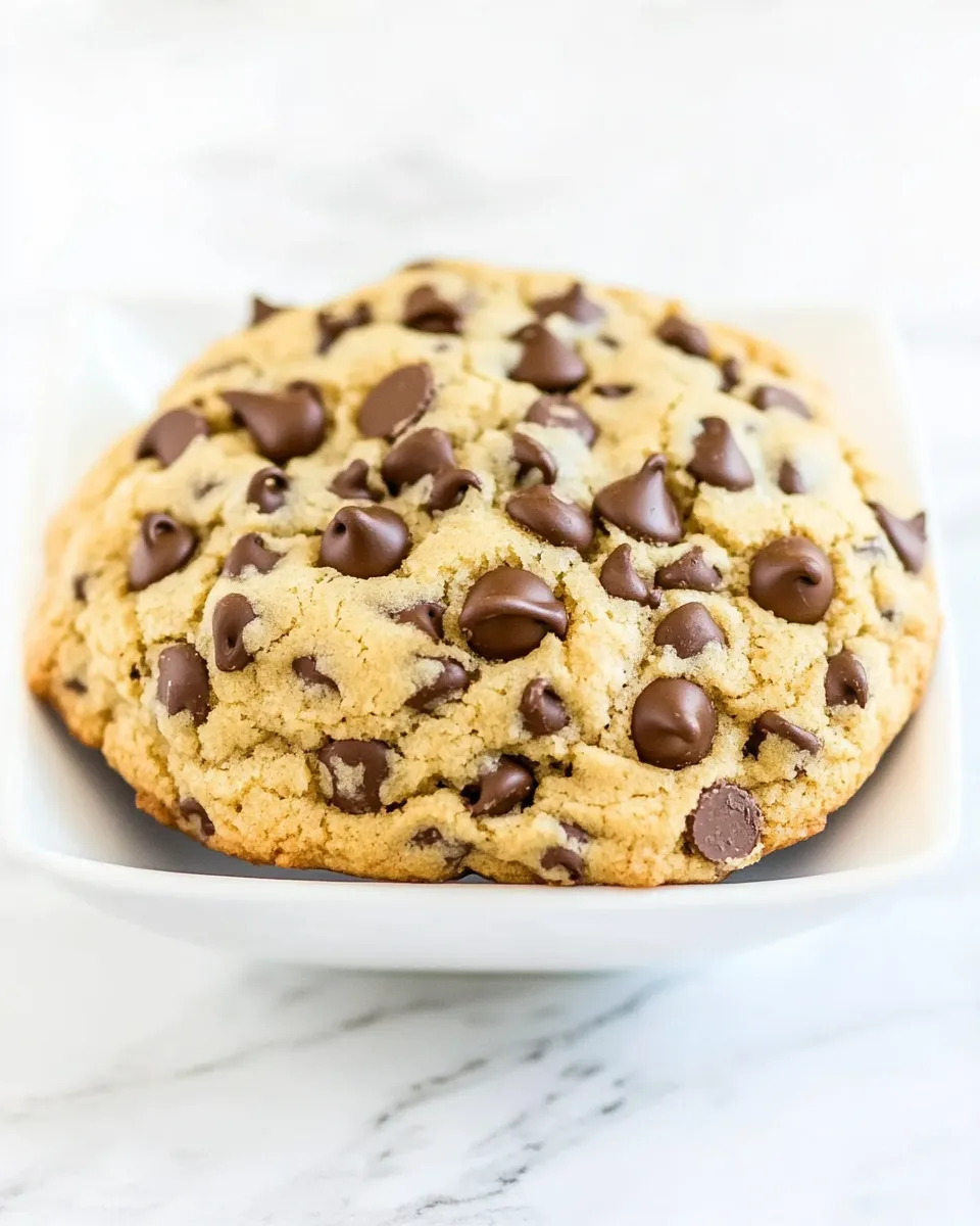 Classic One Huge Gluten-Free Chocolate Chip Cookie image