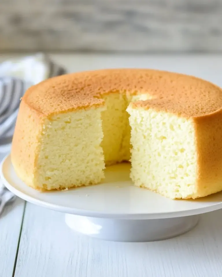 Homemade Orange Chiffon Cake photo