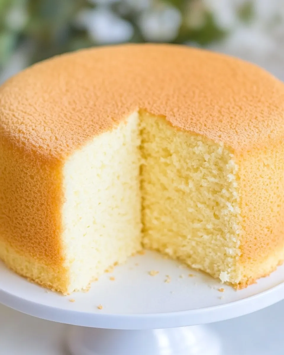 Easy Orange Chiffon Cake recipe photo