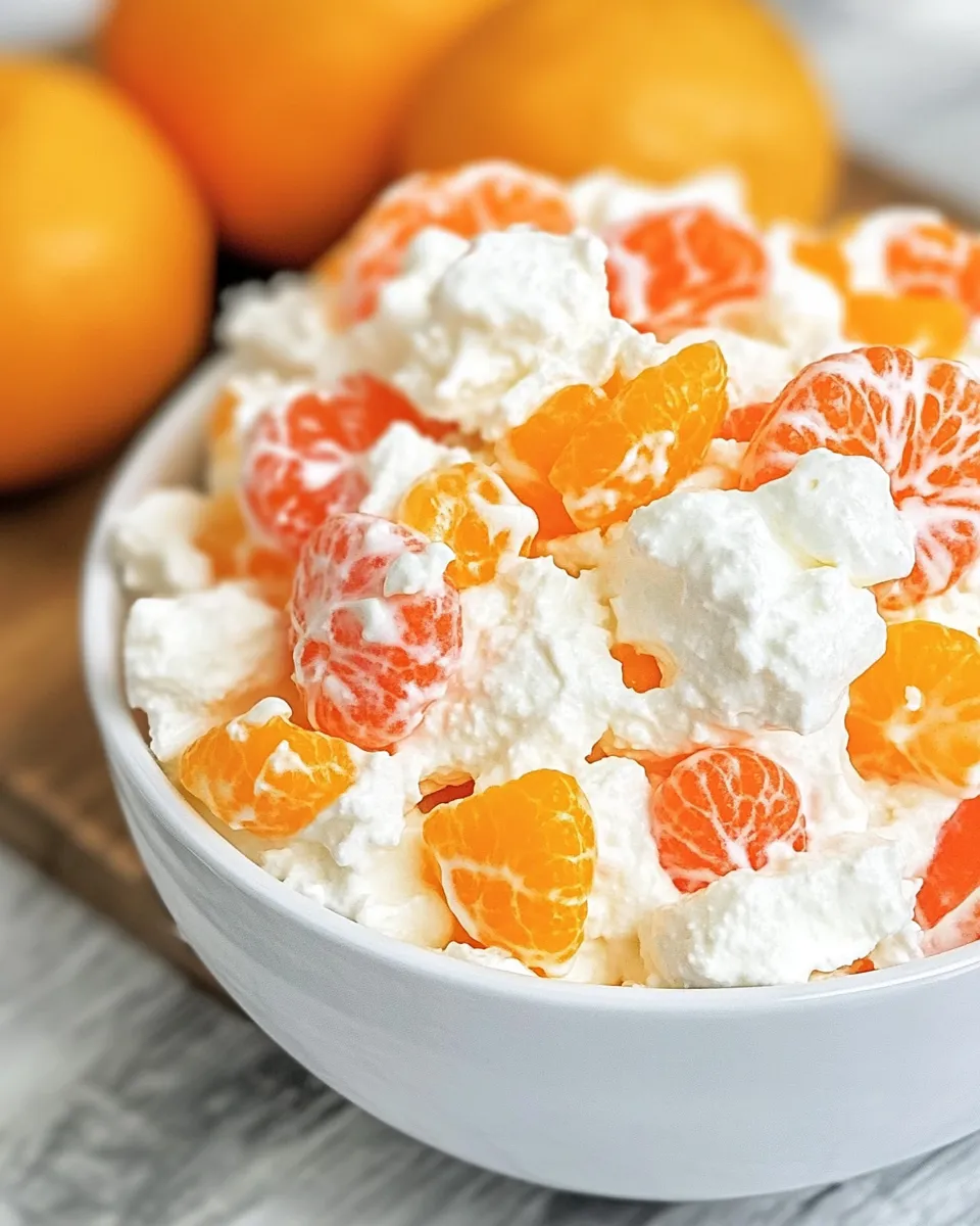 Classic Orange Fluff Salad Recipe image