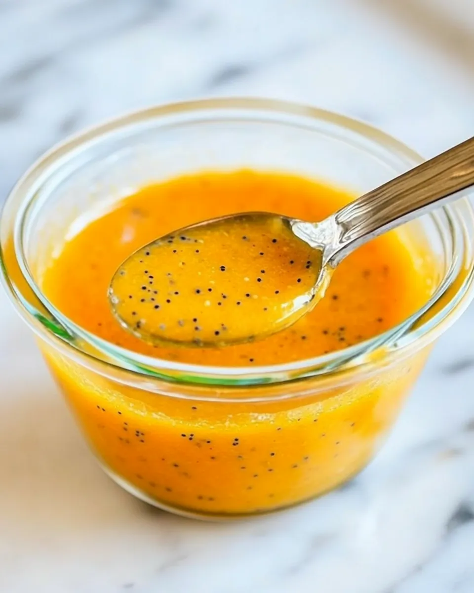 Classic Orange Poppy Seed Dressing image