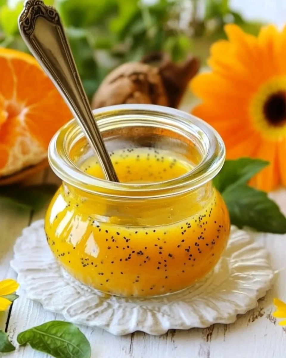 Easy Orange Poppy Seed Dressing recipe photo