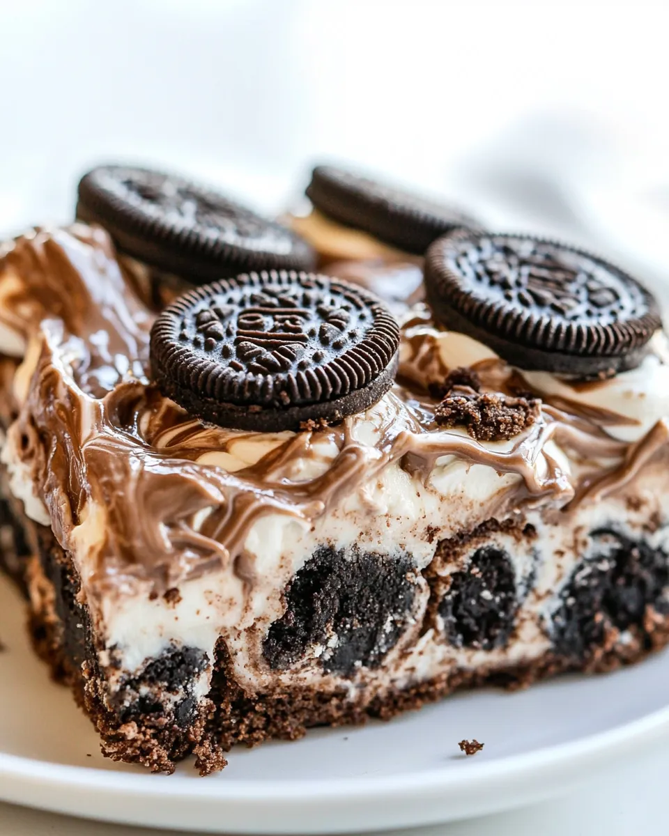 Classic Oreo Brownie Lush dish photo