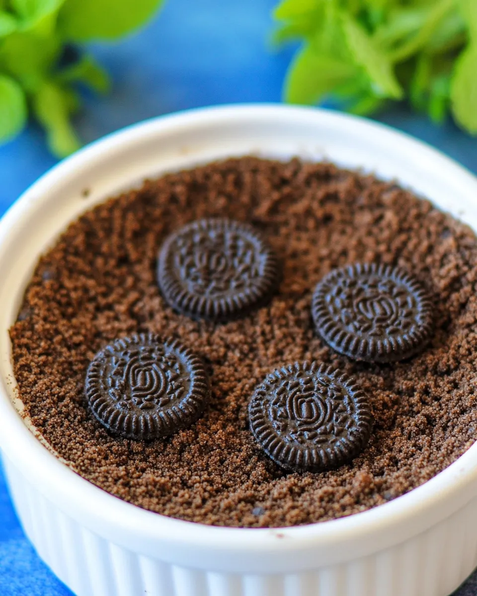 Homemade Oreo Dirt Pie Recipe photo