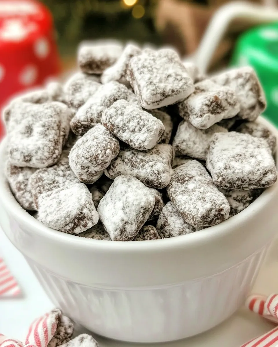 Classic Oreo Muddy Buddies (Oreo Puppy Chow) dish photo