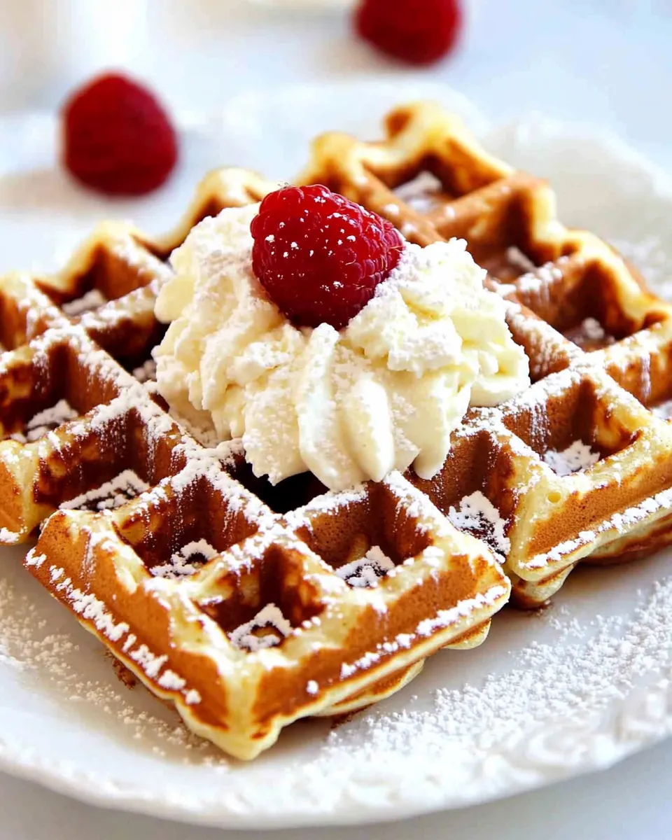 Delicious Our Favorite Sunday Waffles aka The Best Waffles Ever image
