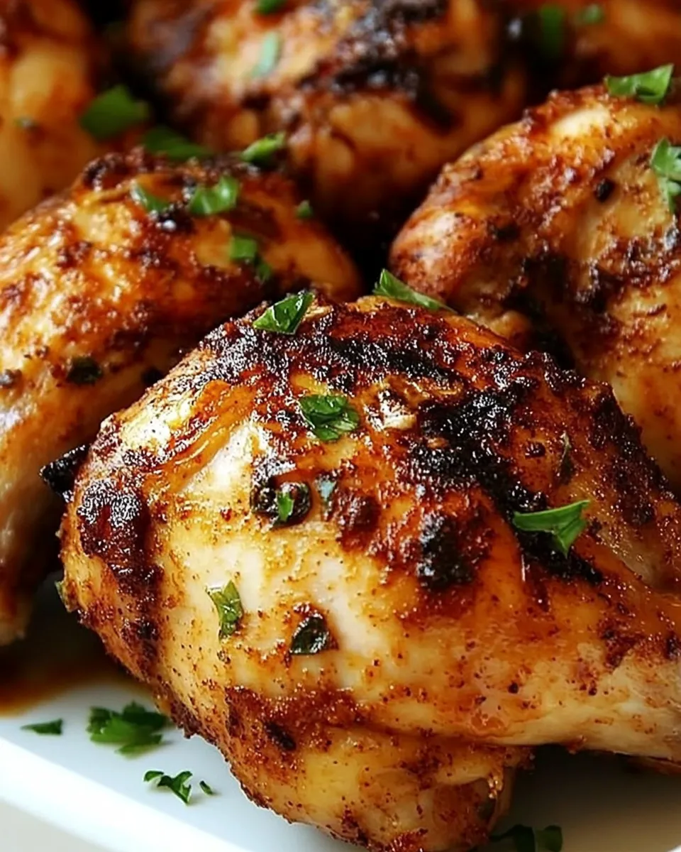 Easy Oven Baked Peri Peri Chicken shot