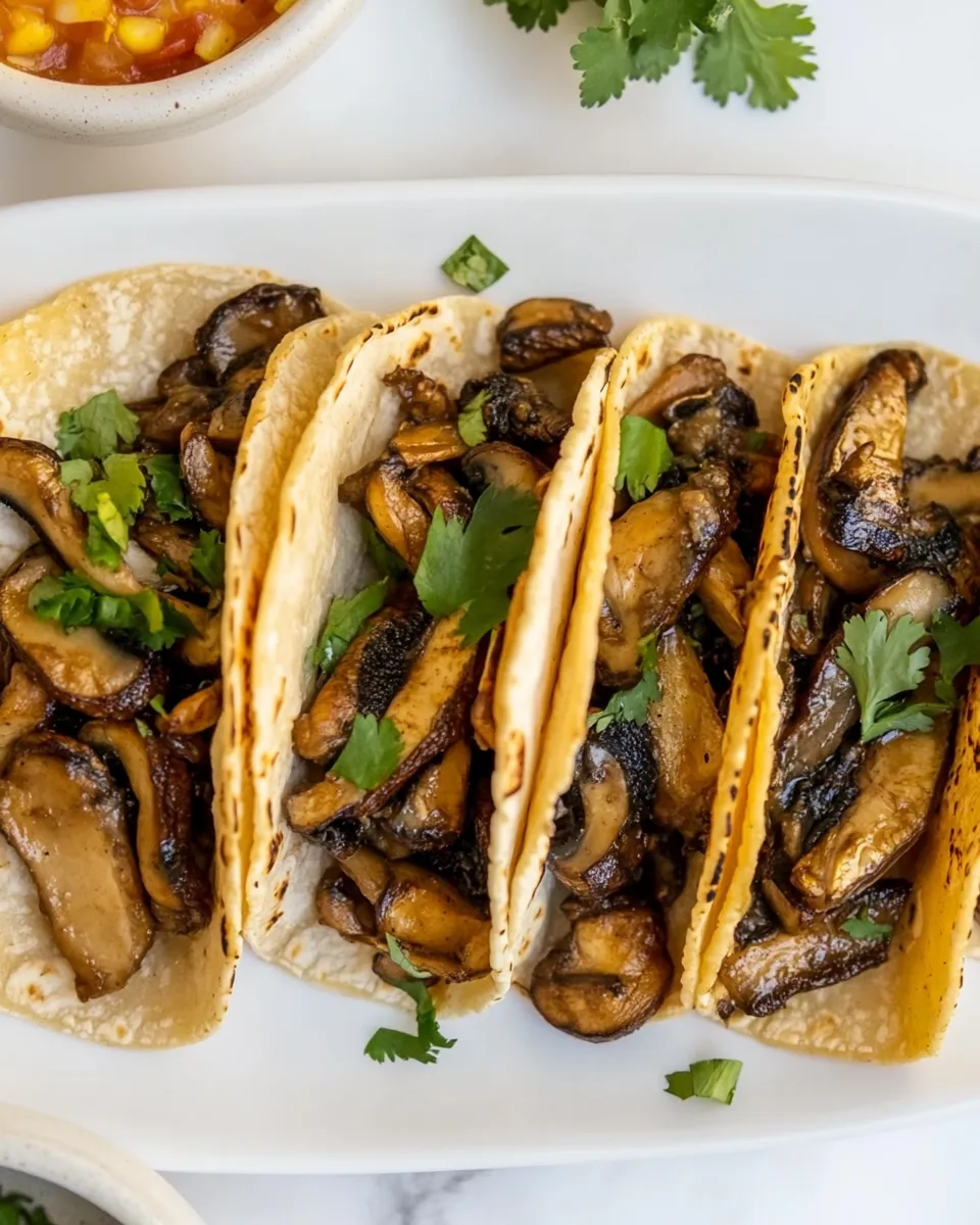 Quick Oyster Mushroom Tacos recipe photo