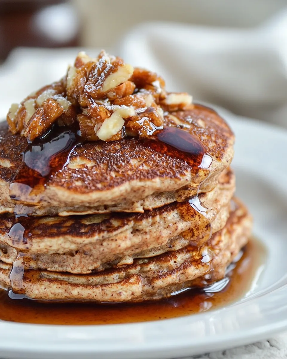 Easy Paleo Carrot Cake Pancakes recipe photo
