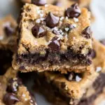 Homemade Paleo Chocolate Chip Cookie Bars photo