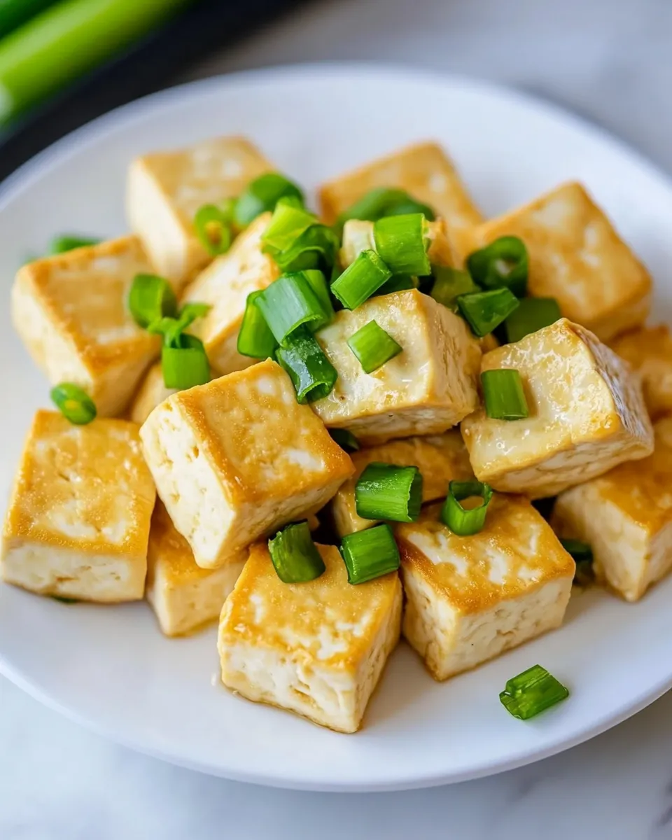 Easy Pan Fried Tofu recipe photo