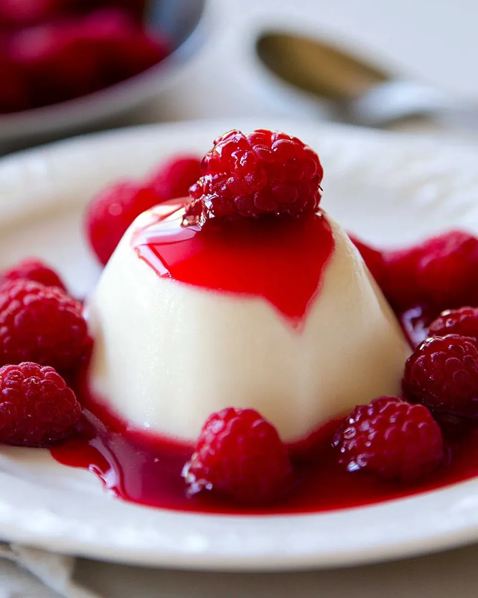 Easy Panna Cotta Recipe shot