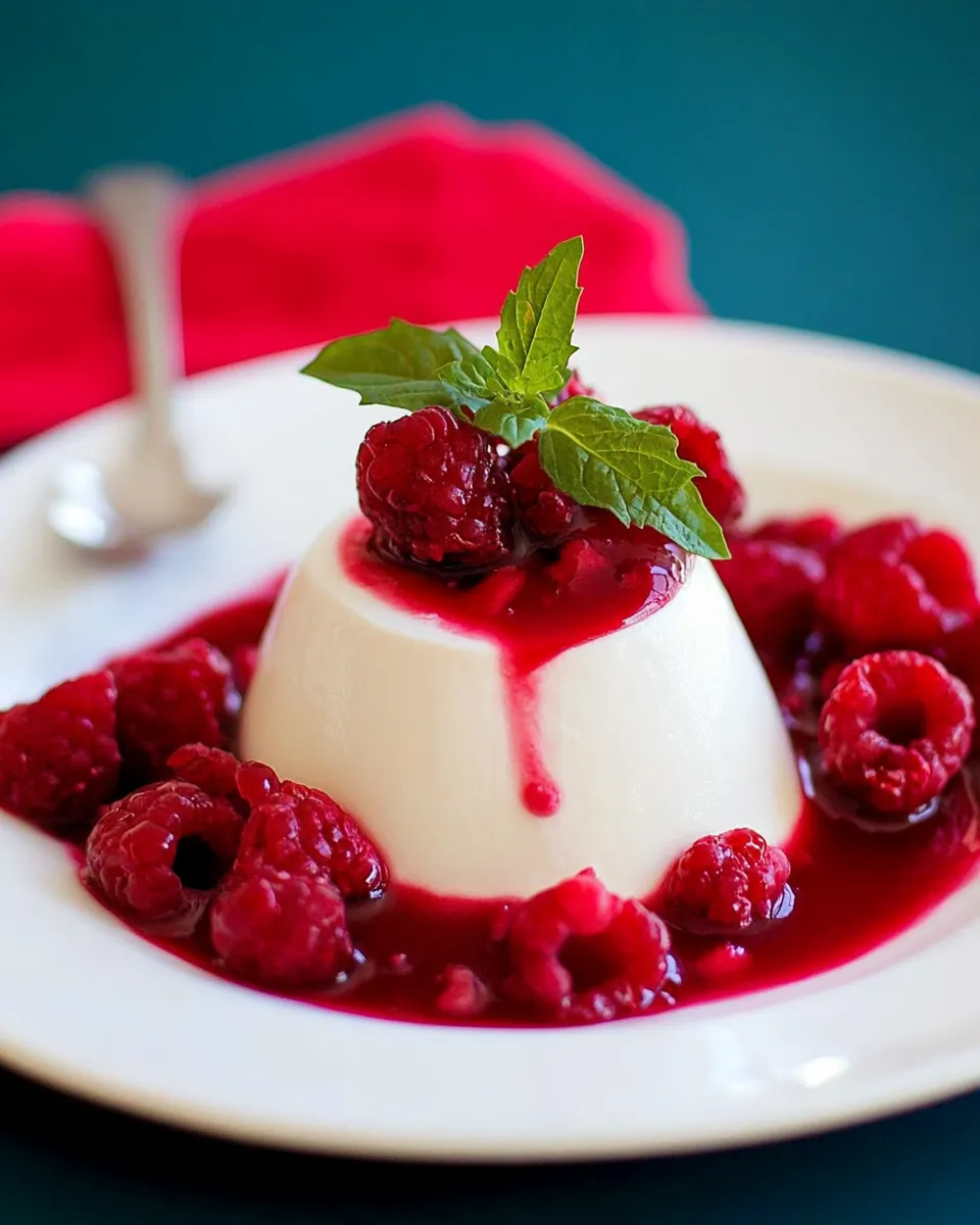 Delicious Panna Cotta Recipe dish photo