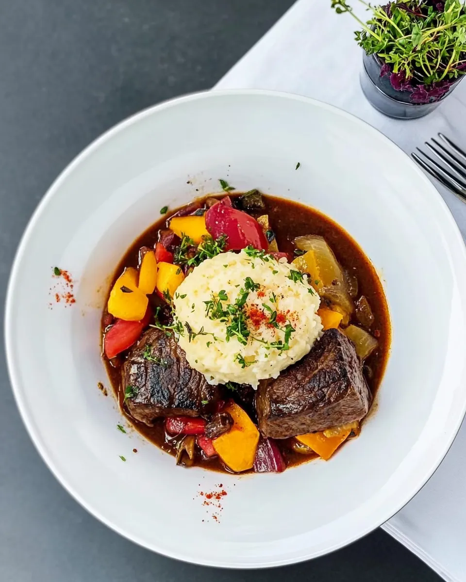 Classic Pariserbf (Beef Parisienne) dish photo