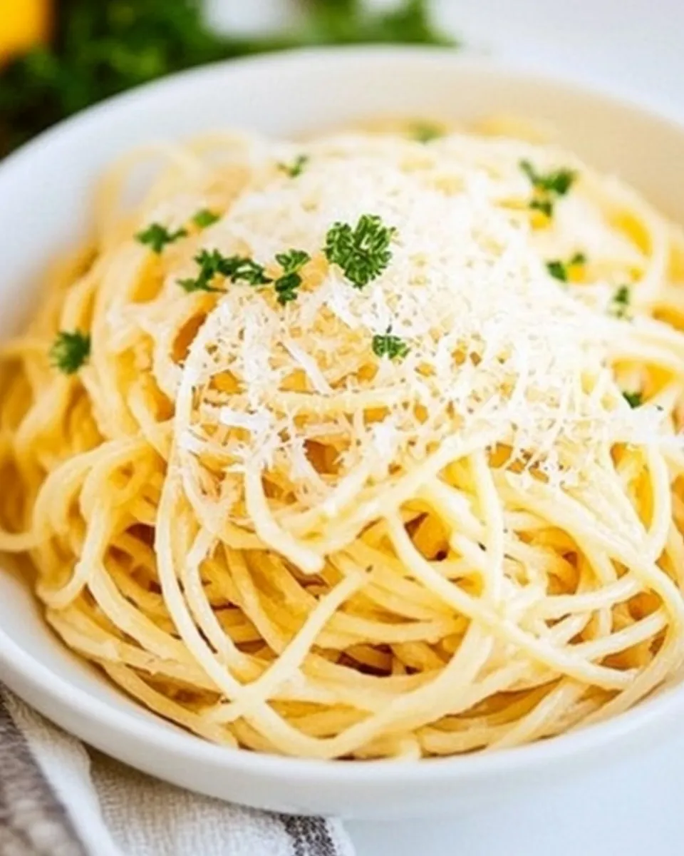 Easy Parmesan Garlic Noodles recipe photo
