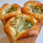 Homemade Parmesan Popovers With Pesto photo