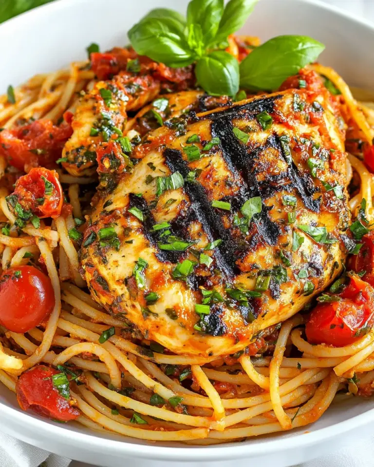 Homemade Pasta Puttanesca with Chicken photo