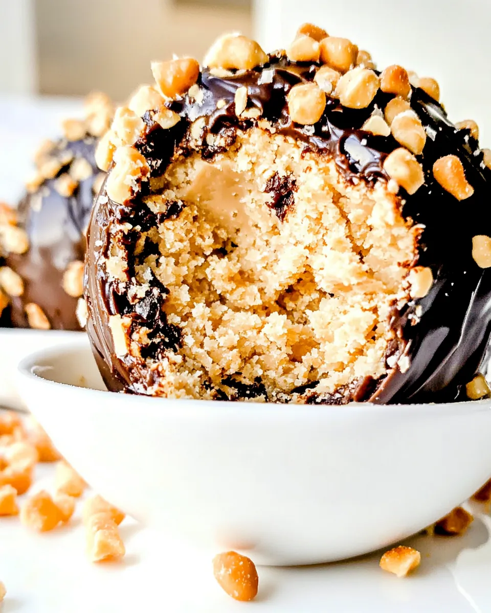 Delicious Peanut Butter Ball shot