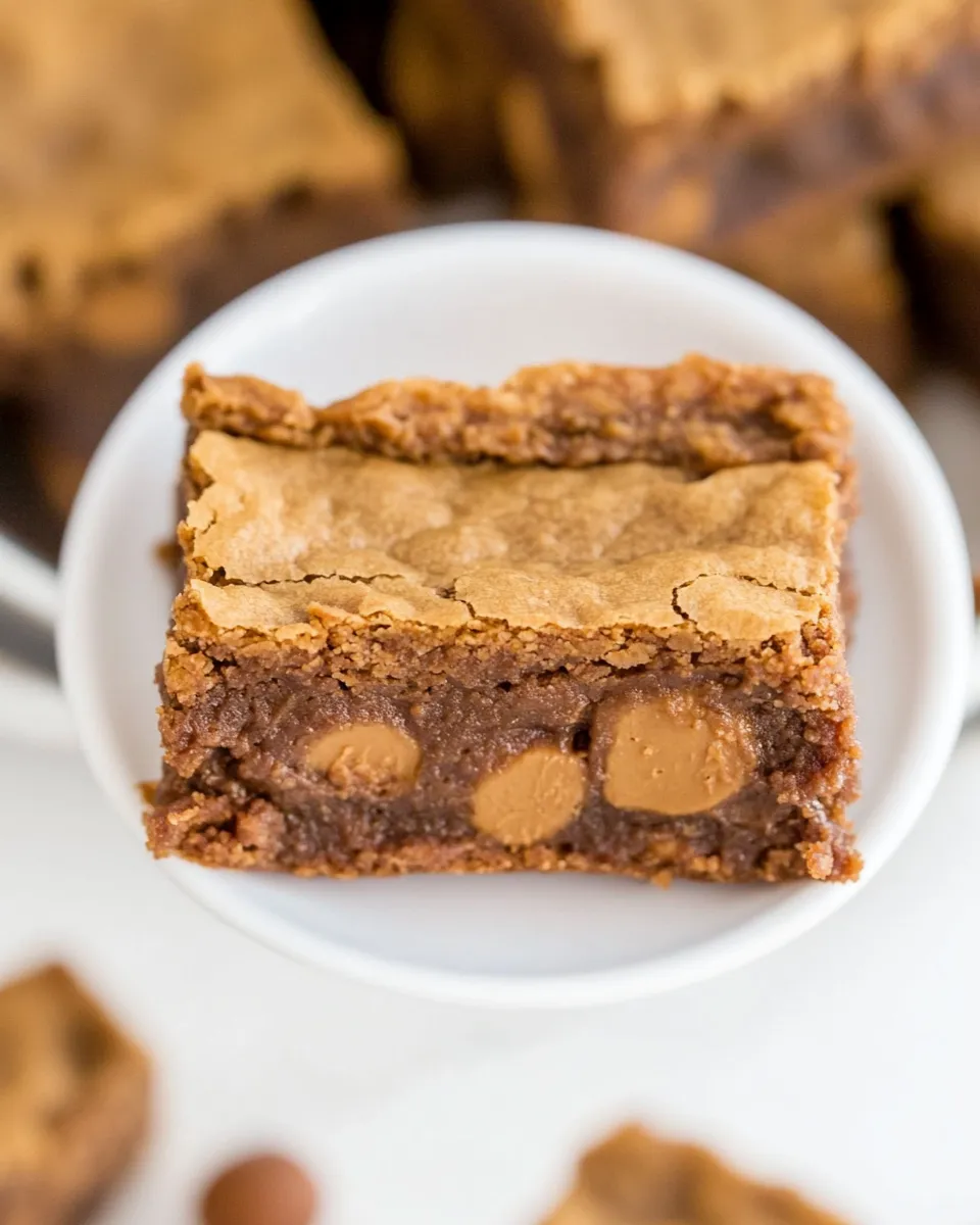 Easy Peanut Butter Brookies photo