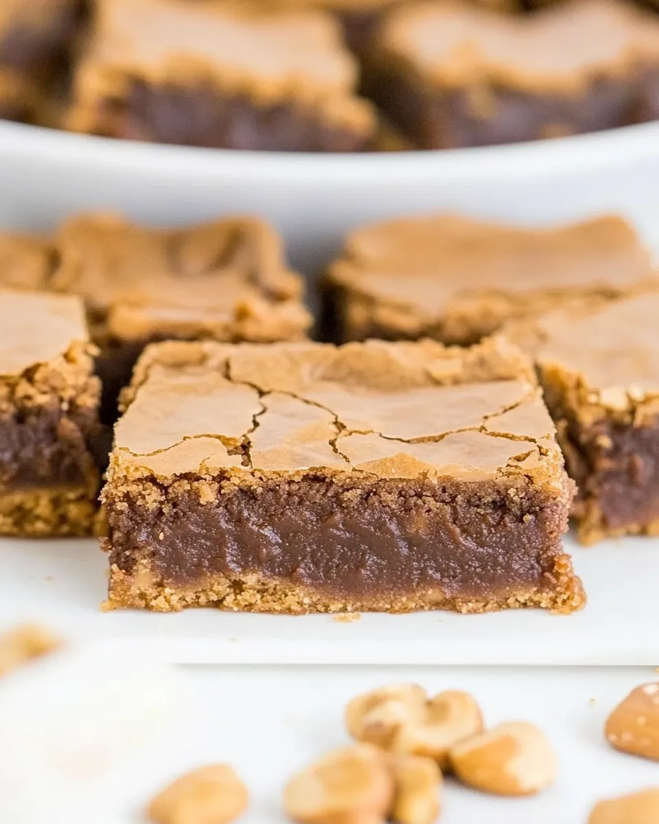Delicious Peanut Butter Brookies image