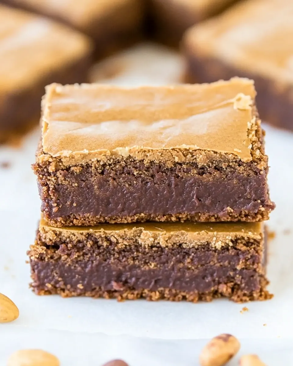 Classic Peanut Butter Brookies recipe photo