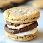 Homemade Peanut Butter Cookie Smores photo