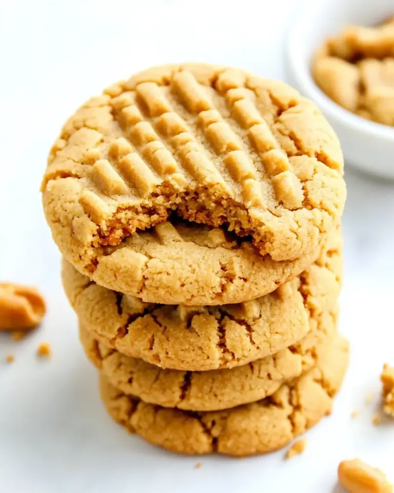 Homemade Peanut Butter Cookies Recipe photo