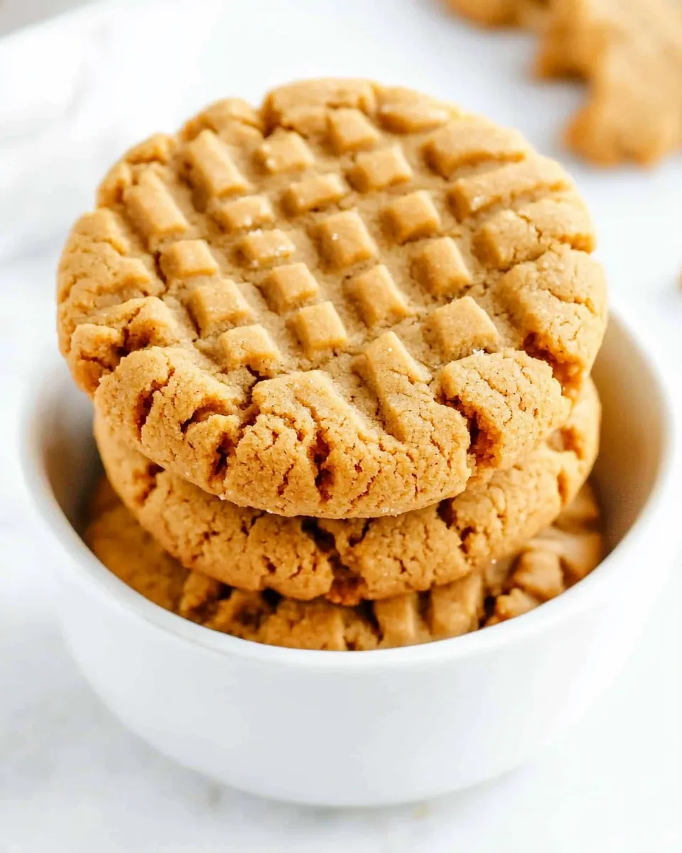 Classic Peanut Butter Cookies Recipe image