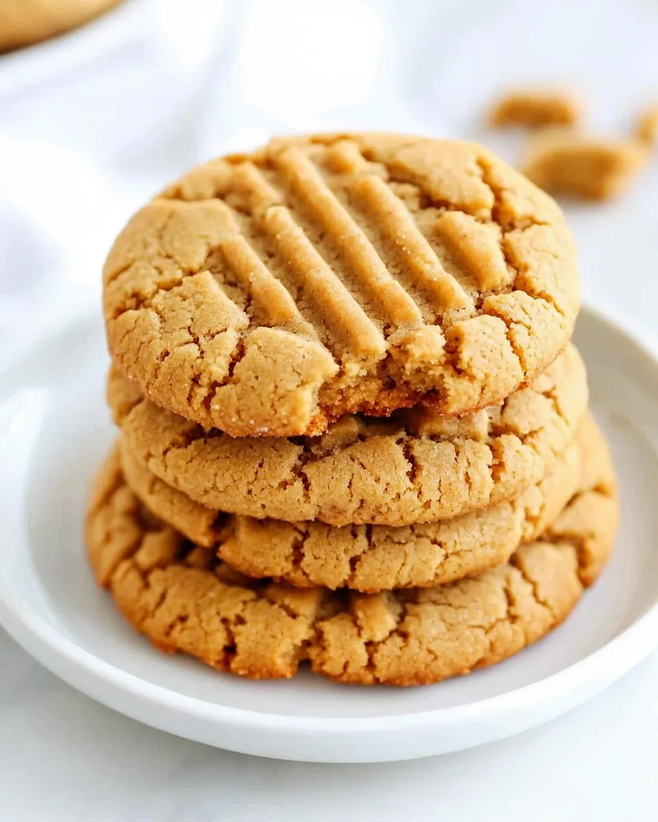 Delicious Peanut Butter Cookies Recipe recipe photo