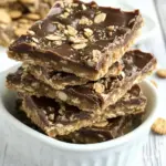 Homemade Peanut Butter Graham Cracker Toffee Recipe photo