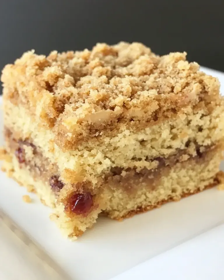 Homemade Peanut Butter and Jelly Coffee Cake photo