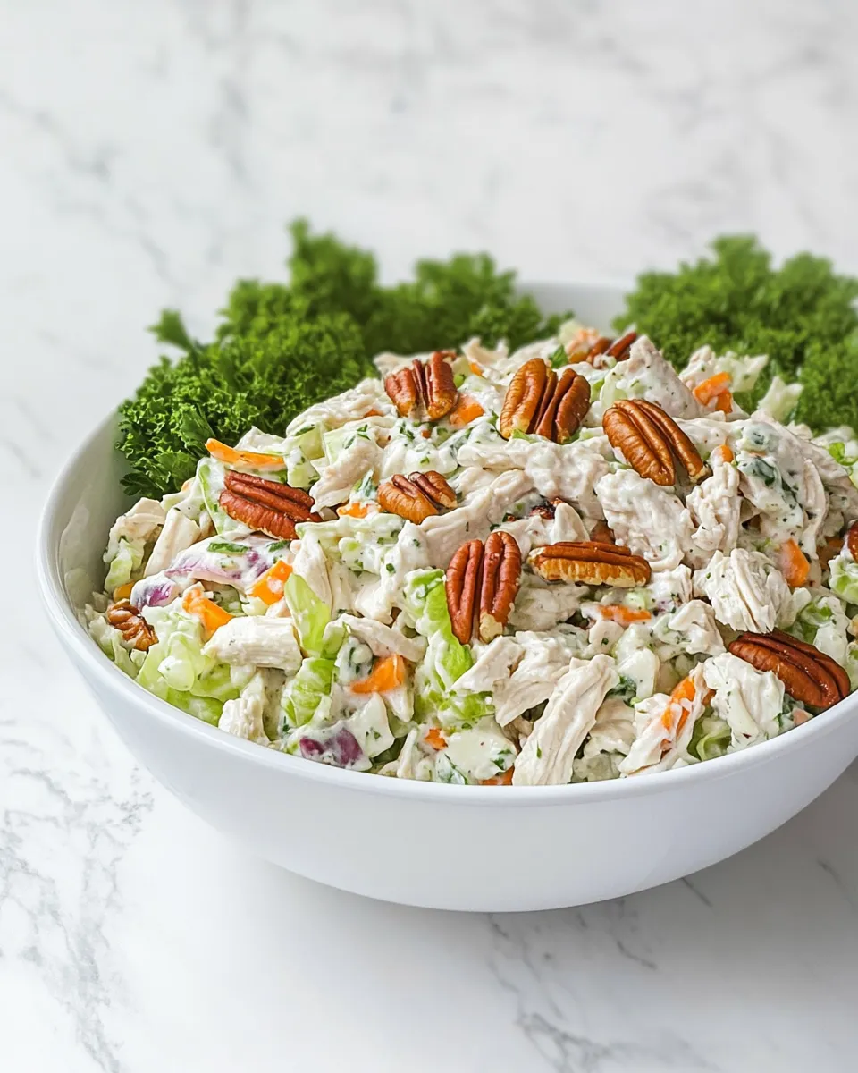 Delicious Pecan Chicken Salad image