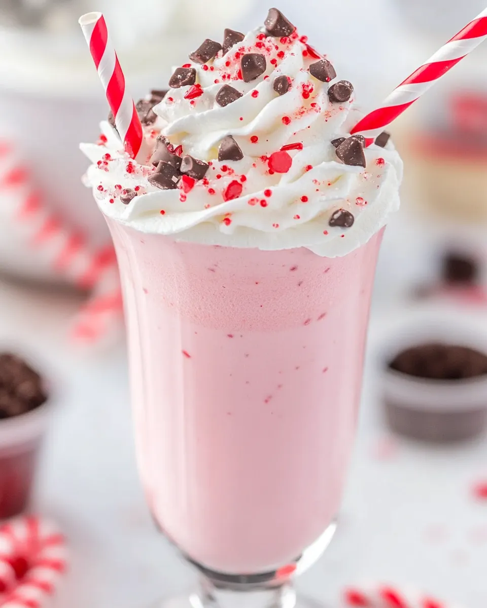 Classic Peppermint Milkshake Recipe (Chick-fil-A Copycat) image