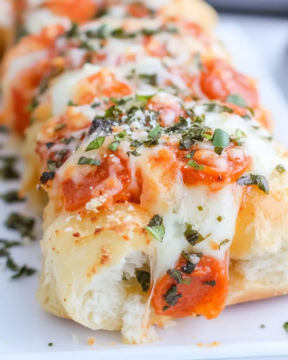 Homemade Pepperoni Pizza Sliders photo