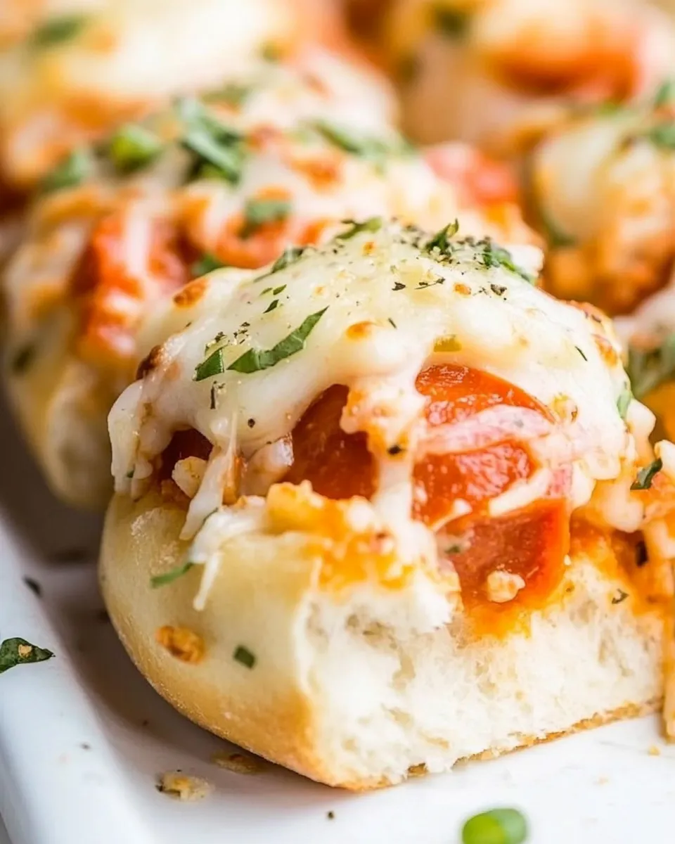 Classic Pepperoni Pizza Sliders image