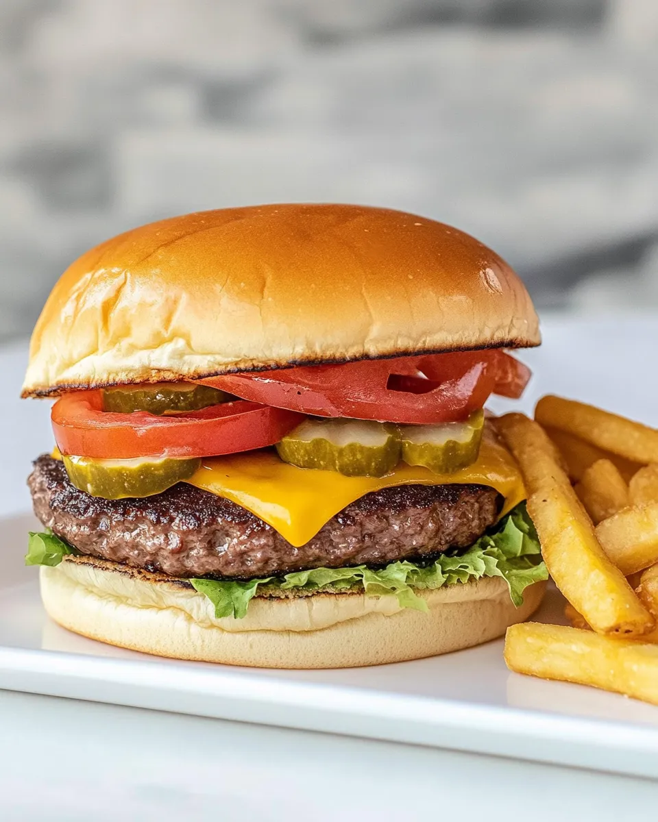 Delicious Perfect Copycat Chilis Big QP Burger Recipe image