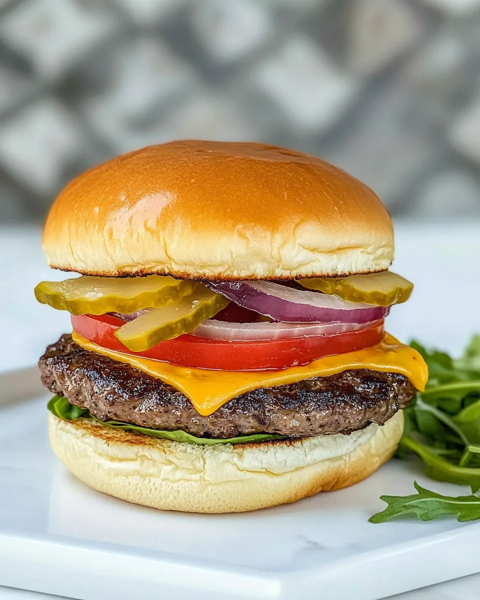 Easy Perfect Copycat Chilis Big QP Burger Recipe dish photo