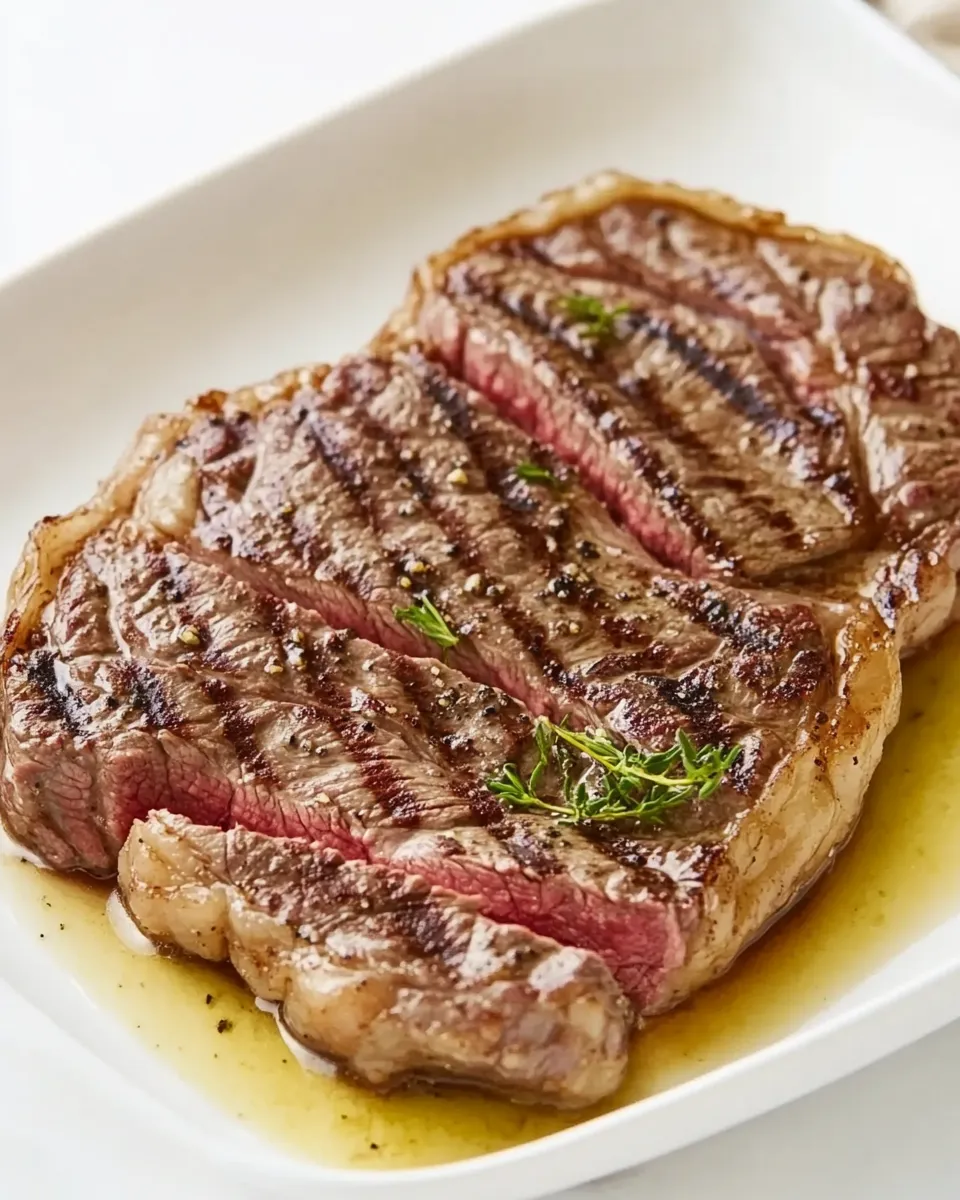 Delicious Perfect Ribeye Steak image