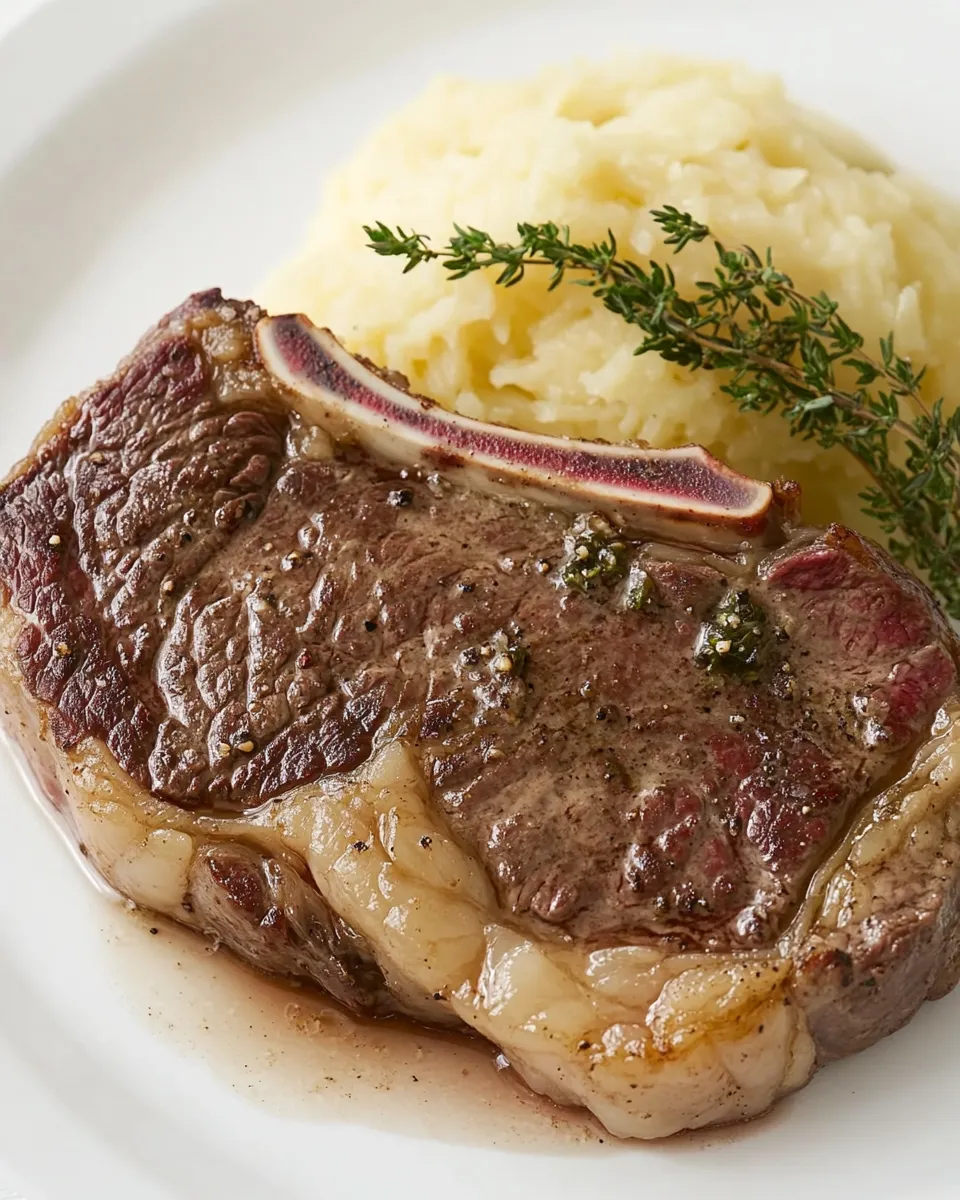 Easy Perfect Ribeye Steak recipe photo