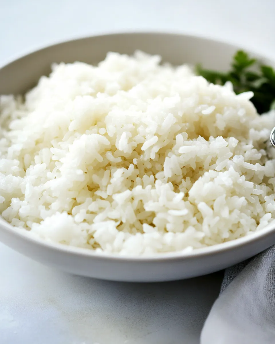 Homemade Perfect Steamed Rice recipe photo