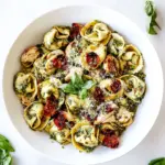 Easy Pesto Chicken Tortellini photo