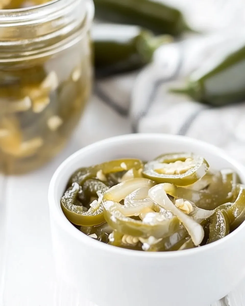 Easy Pickled Jalapeos Recipe shot