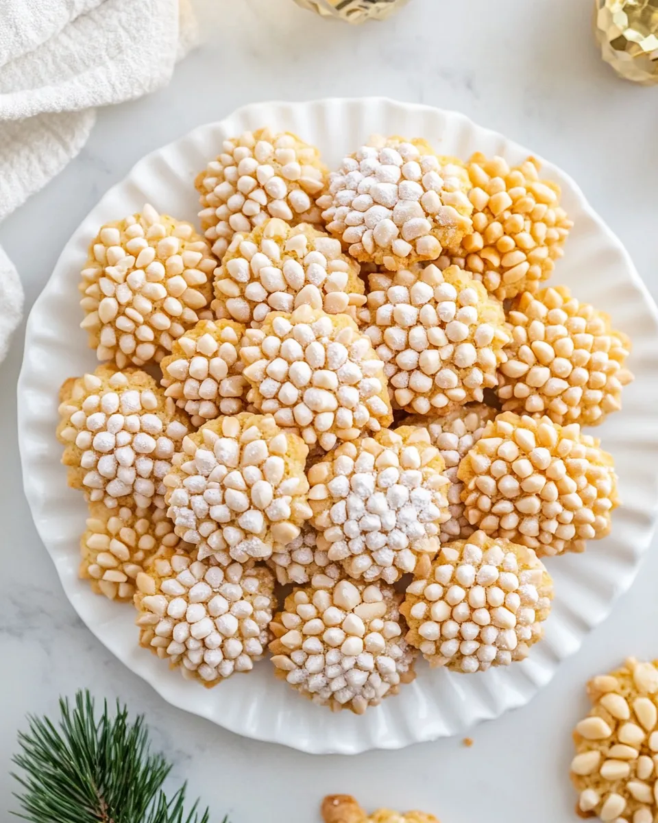 Classic Pignoli Cookies (Almond Cookies) image